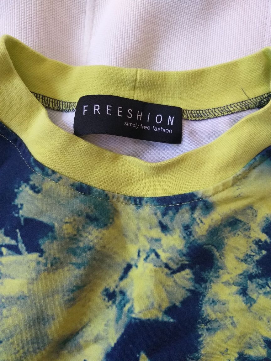 Bluza/ sukienka firmy freeshion dekatyzowana over size