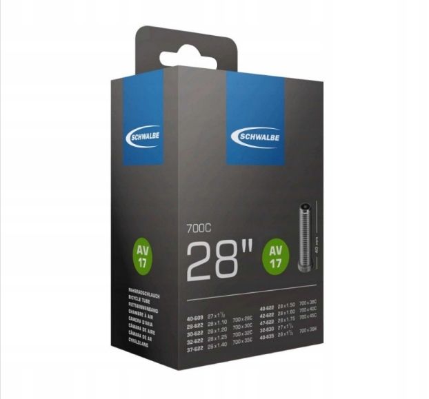 outlet dętka do roweru schwalbe av17