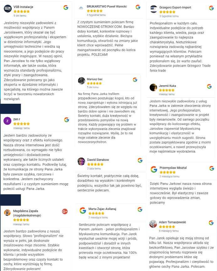 Strona WWW + Google + SSL + hosting + logo – bez ukrytych kosztów!