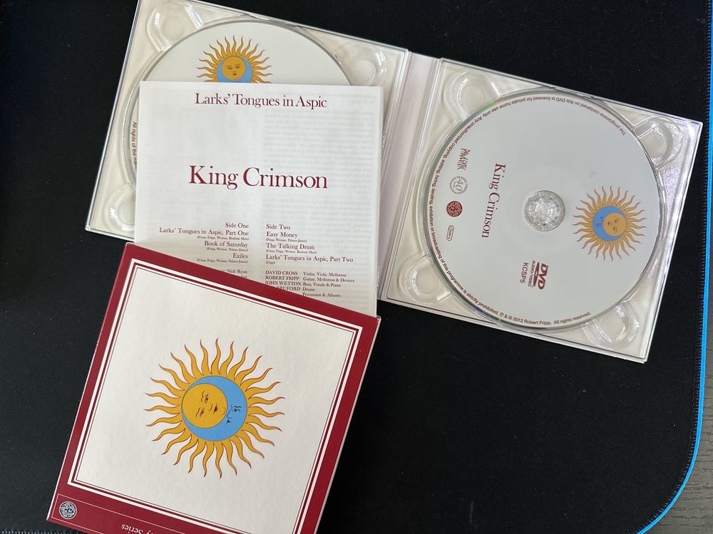 King Crimson - Larks tongues in aspic - DVD AUDIO / MLP