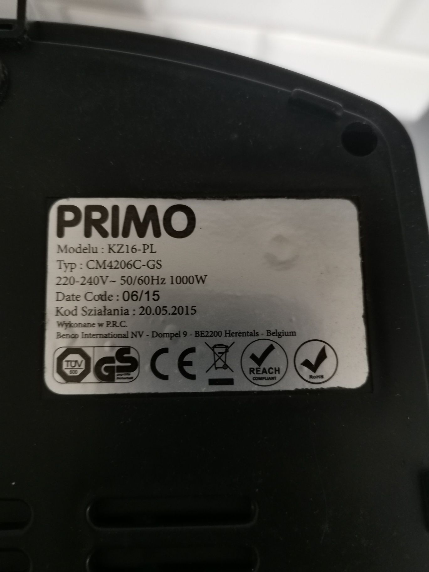 Ekspres przelewowy prino zegar + timer 14 kaw