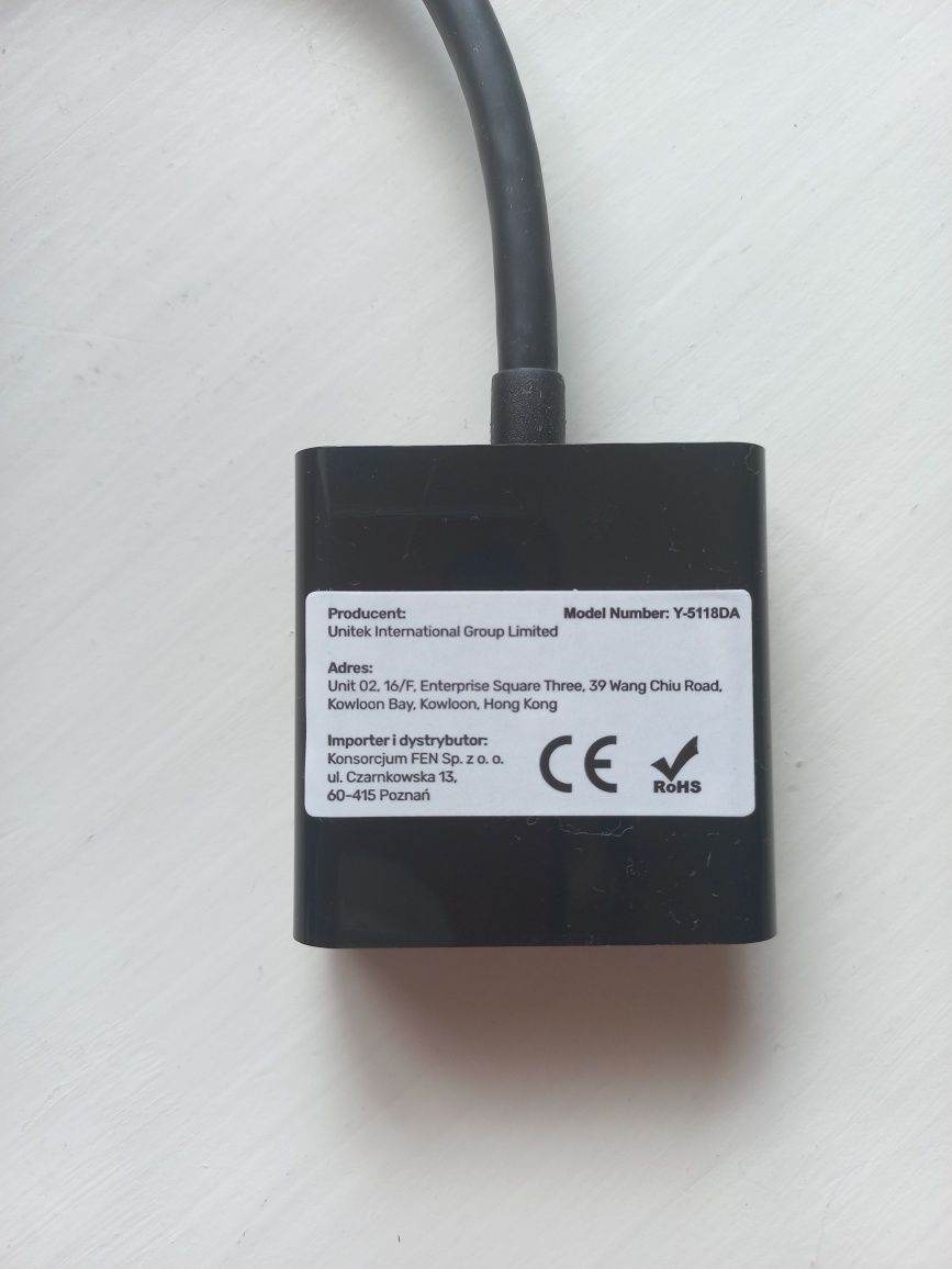 Przejściówka DisplayPort - HDMI