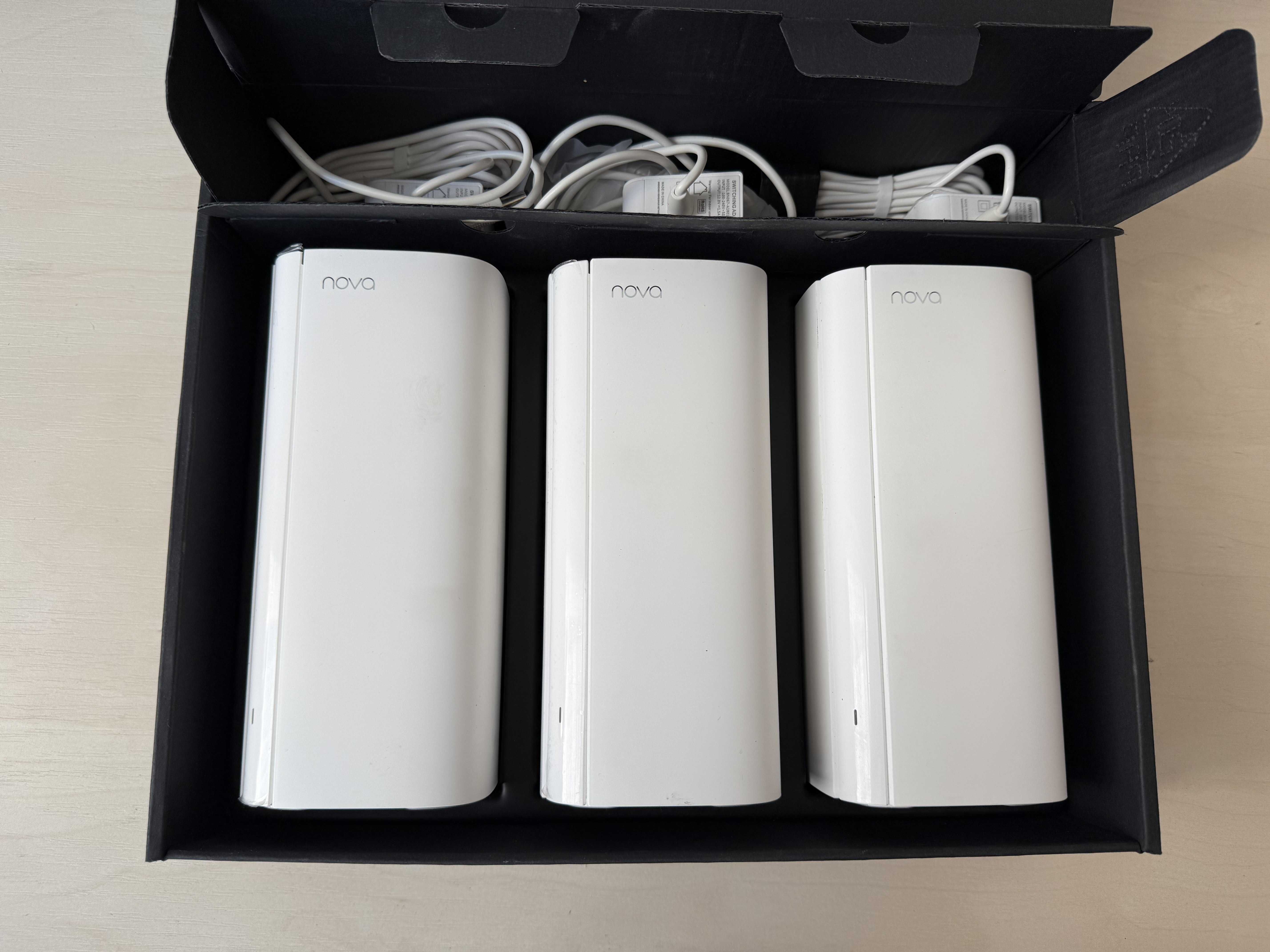 Tenda Nova MX12 Wi-Fi Mesh система 802.11ax 2.4/5 ГГц 3 пристрої
