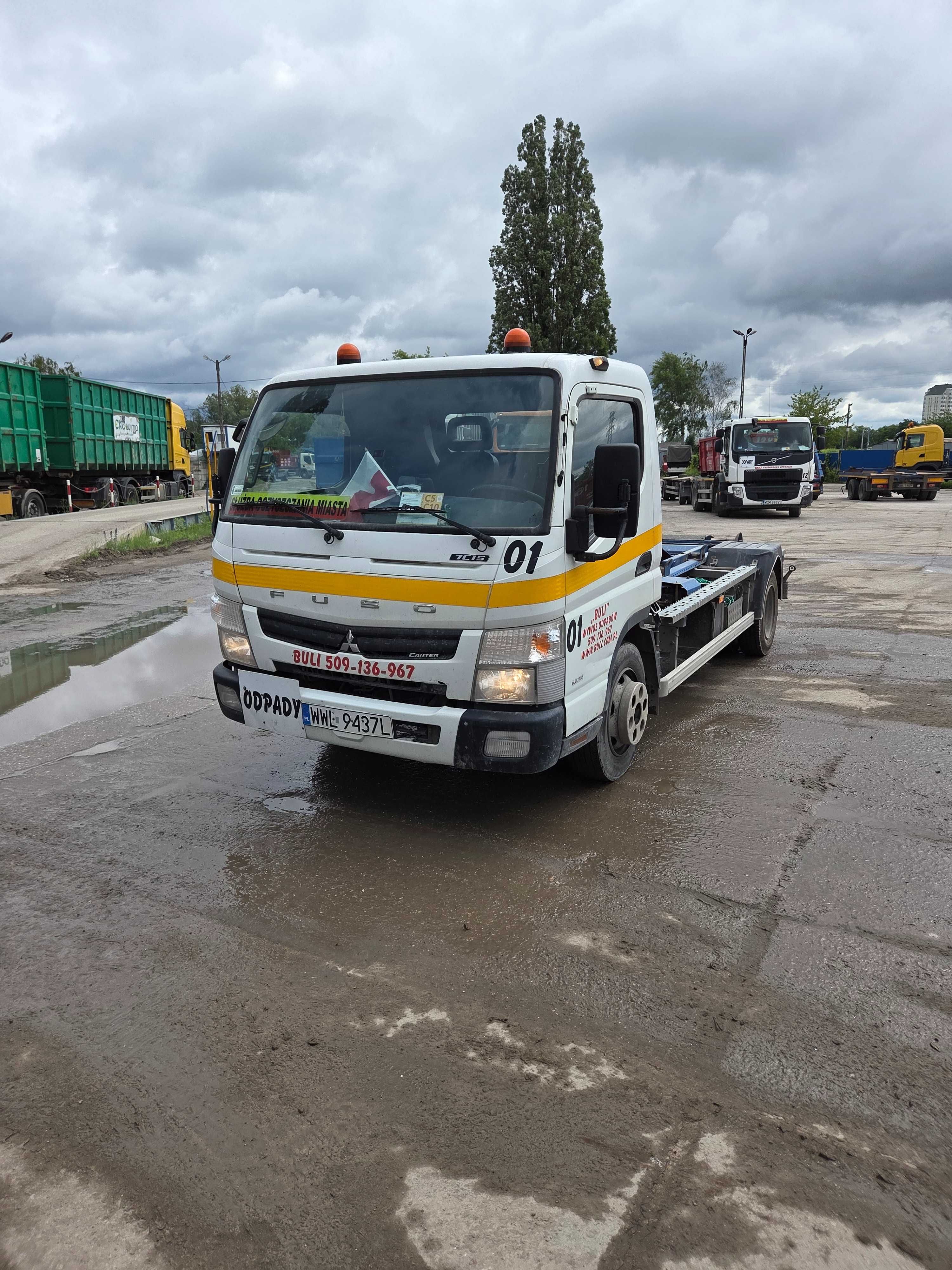 Mitsubishi Fuso Canter 7c15 7c18 Hakowiec Skibicki kp7
