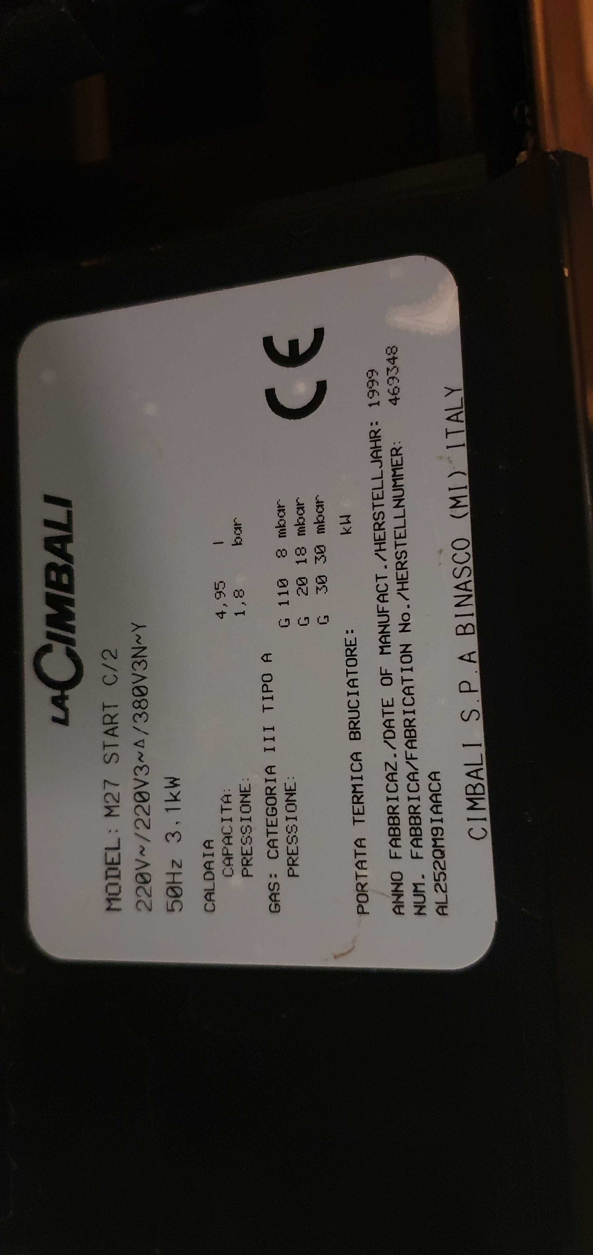 Ekspres do kawy La Cimbali M27 Start