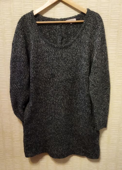 Тепла сукня туніка с мохером