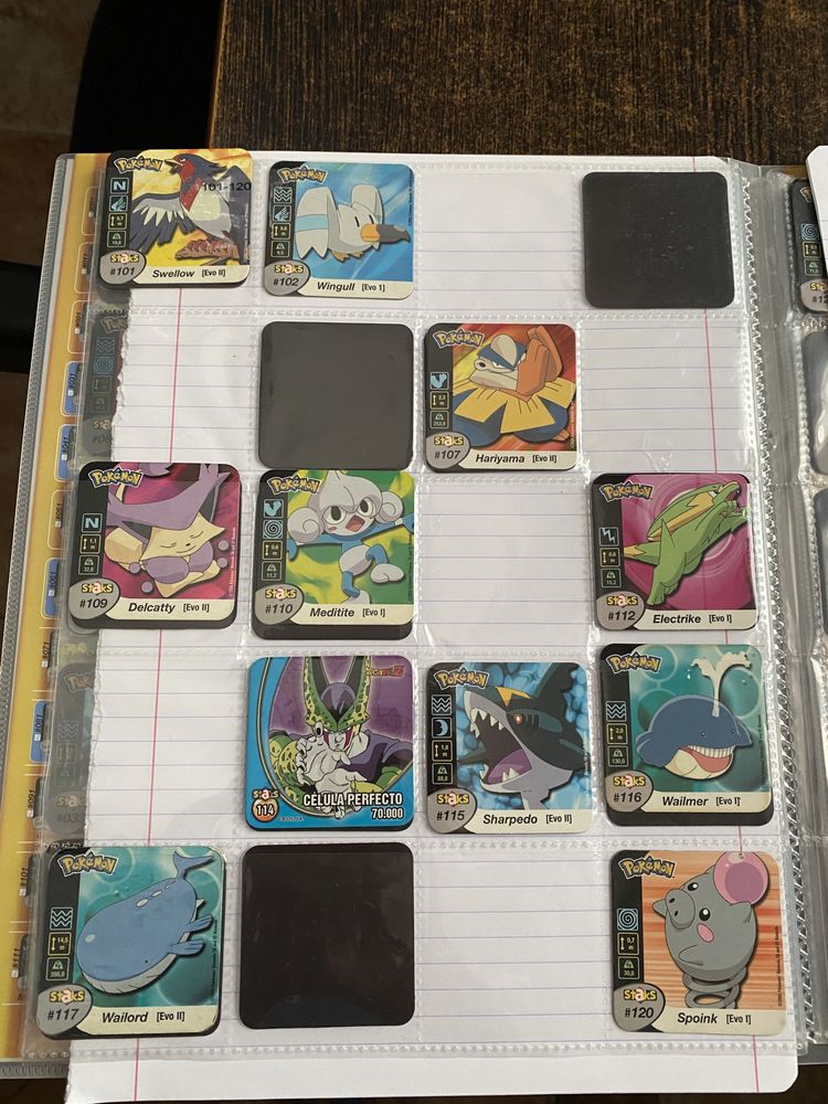 Stacks Pokémon - vendo à unidade