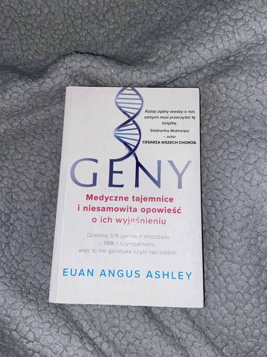 Ksiazka ,,Geny”