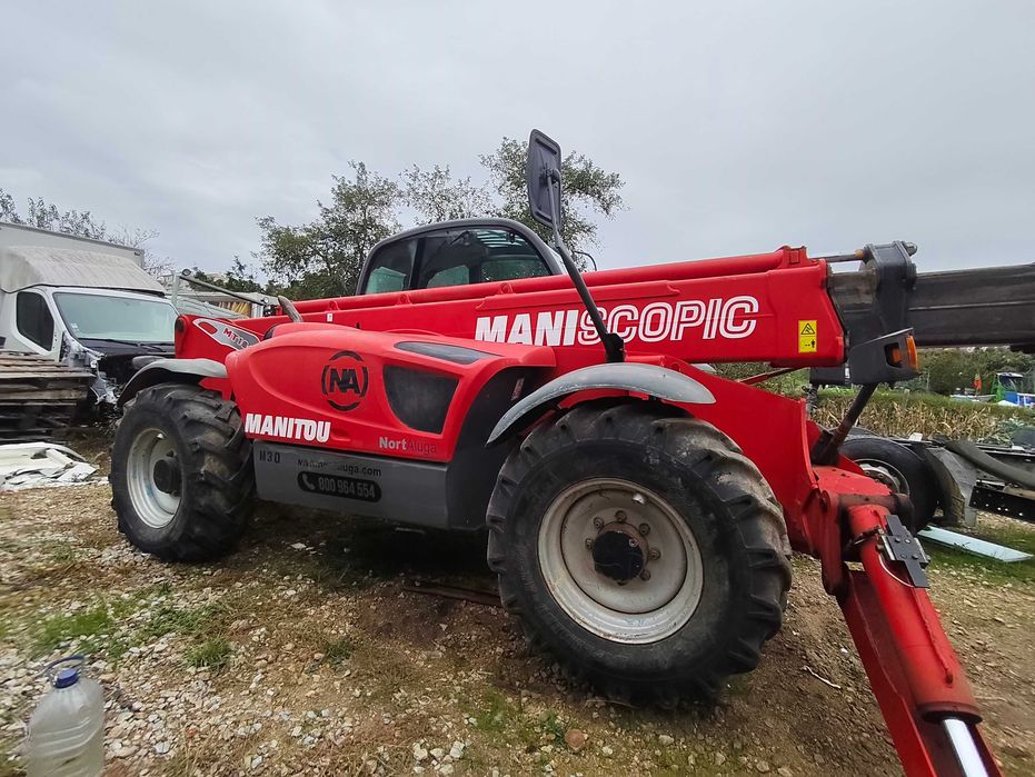 empilhador telescópico