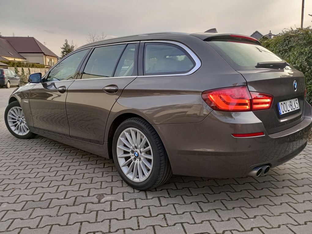 BMW 520D 185km F11, Bezwypadkowy!, Z Niemiec, Opłacony! Skóra,Bixenon