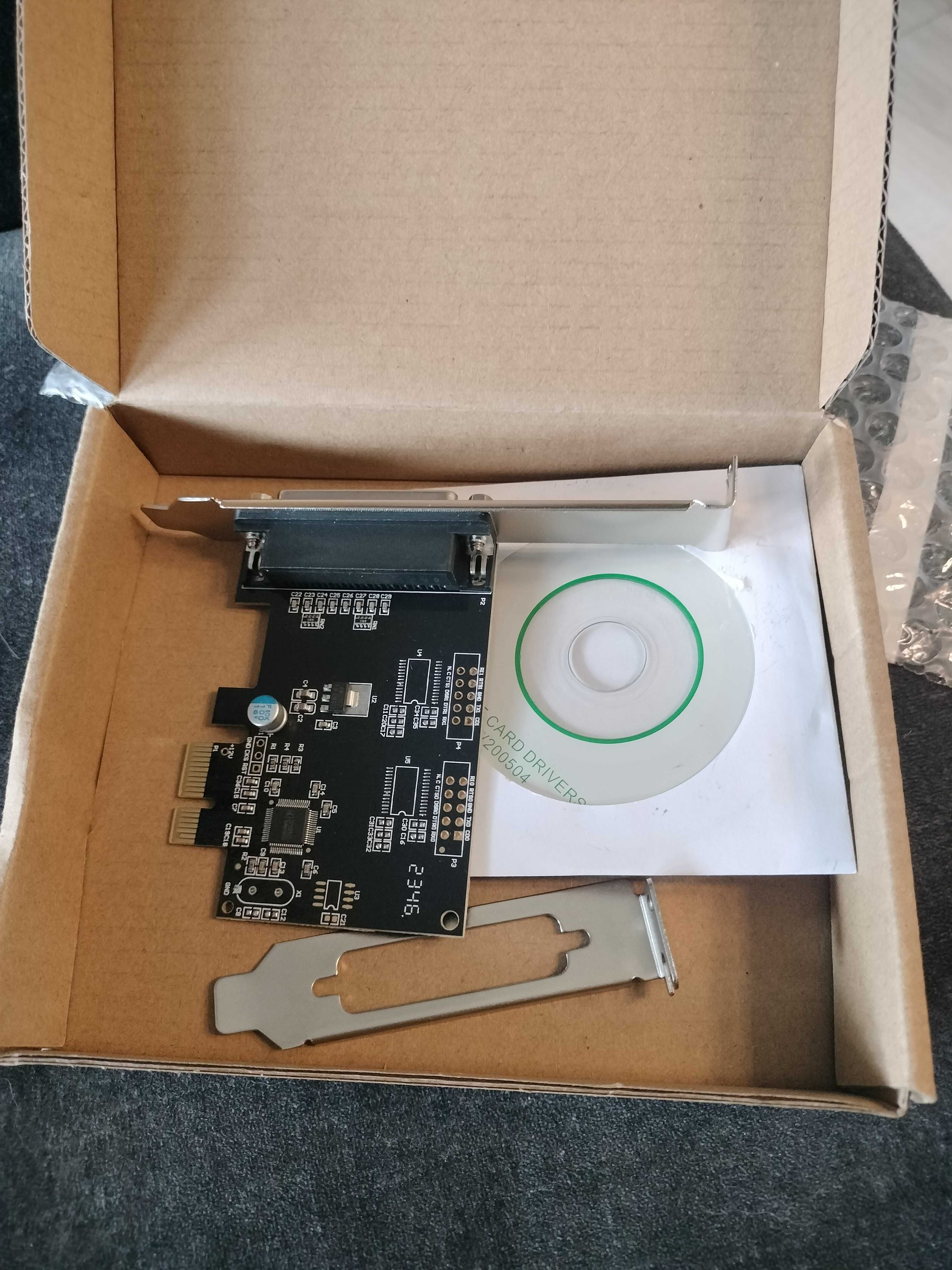 Adapter Karty Drukarki, PCIE do Portu Równoległego, spp540