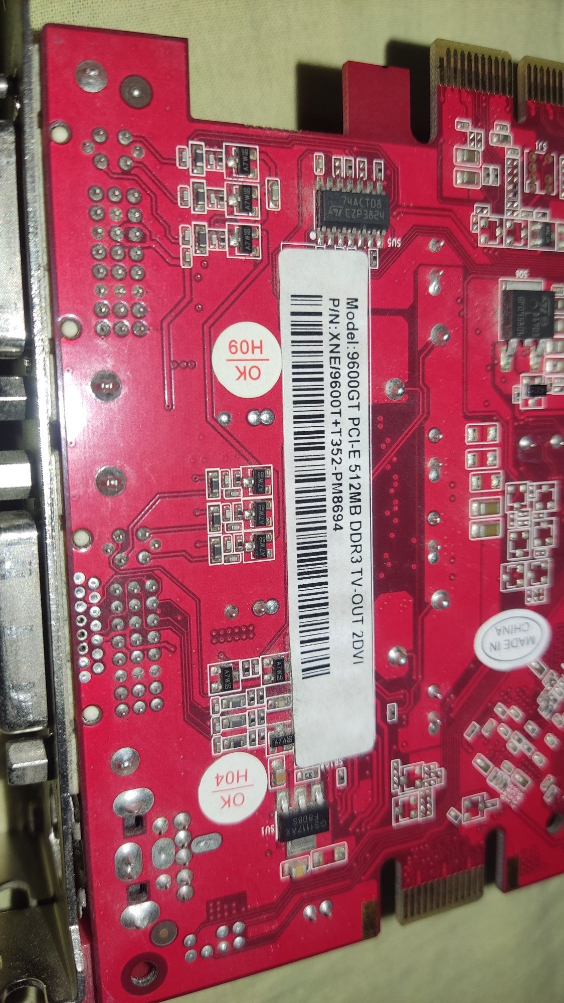 Karta graficzna NVIDIA 9600 GT Gainward