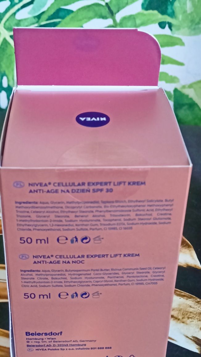 Zestaw NIVEA Cellular Expert Lift krem na dzień i krem na noc 2x50 ml