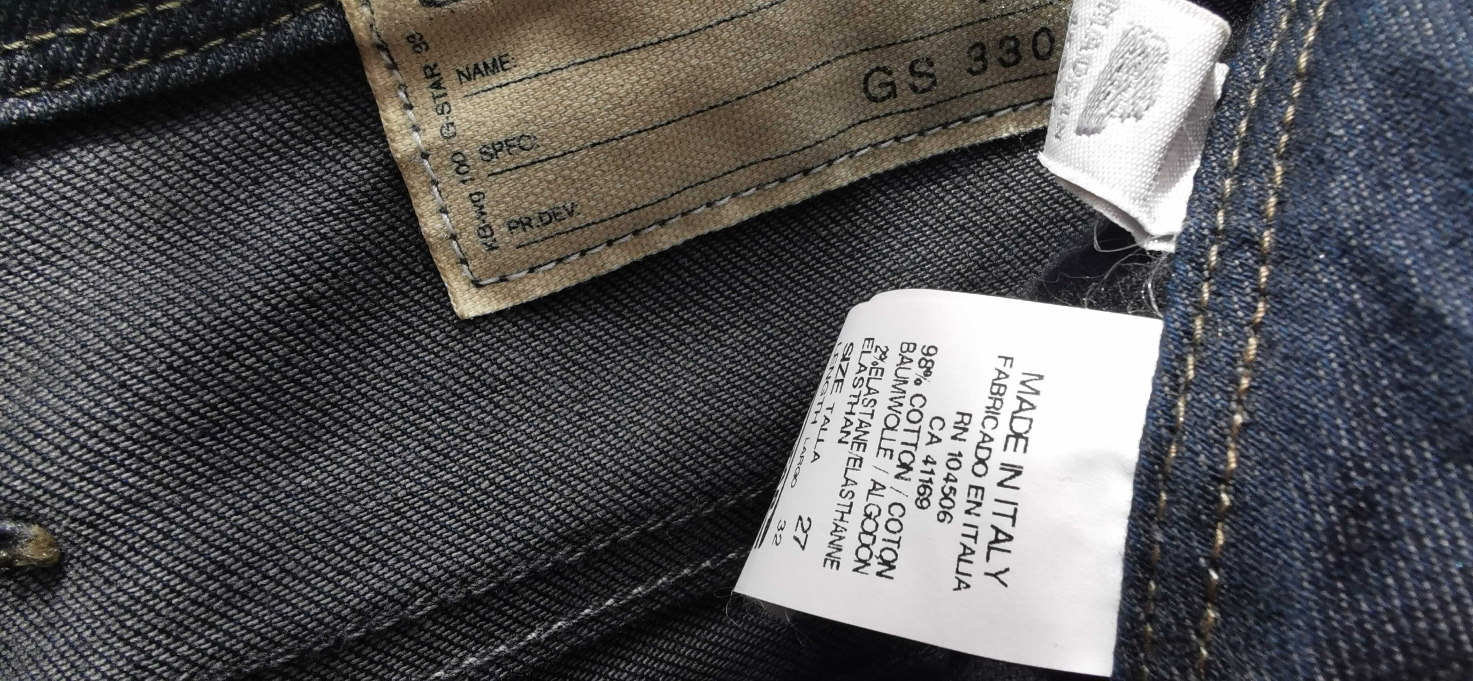 Nowe oryginalne spodnie G Star RAW slim 27/32