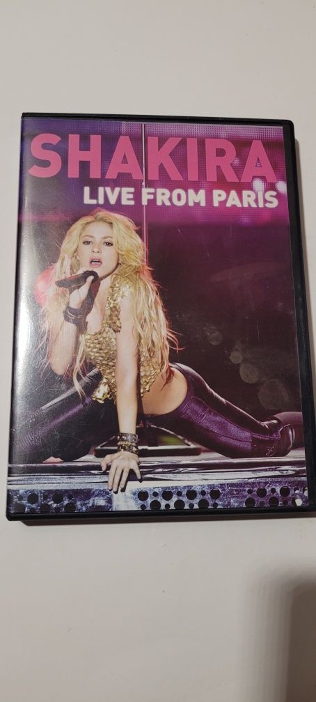 Koncert Shakira Live from Paris płyta DVD