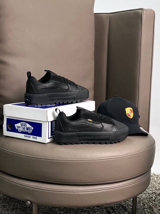 Чоловічі кросівки ванс Vans Old Skool MTE-1 Gore-Tex All Black [41-46]