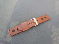 Pasek skórzany handmade Skóra bydlęca Ręcznie Robiony 22mm