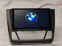 Rádio 2 DIN Android BMW Serie 1 E87 E81 E82 E88 - Novo - AC Automático