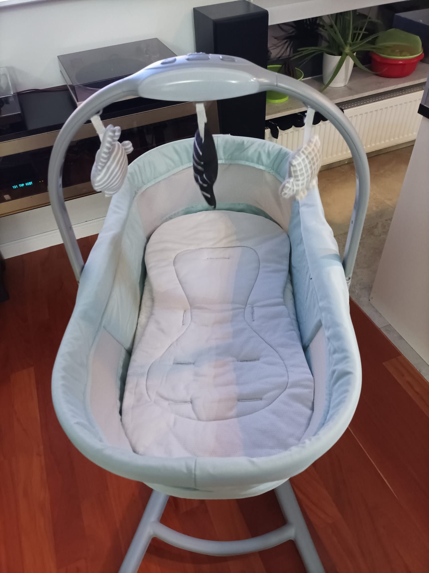 Chicco Baby Hug 4w1 plus stoliczek do karmienia - stan idealny