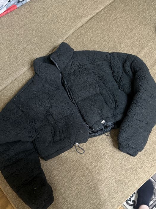 Коротка тепла куртка тедді - XS-S