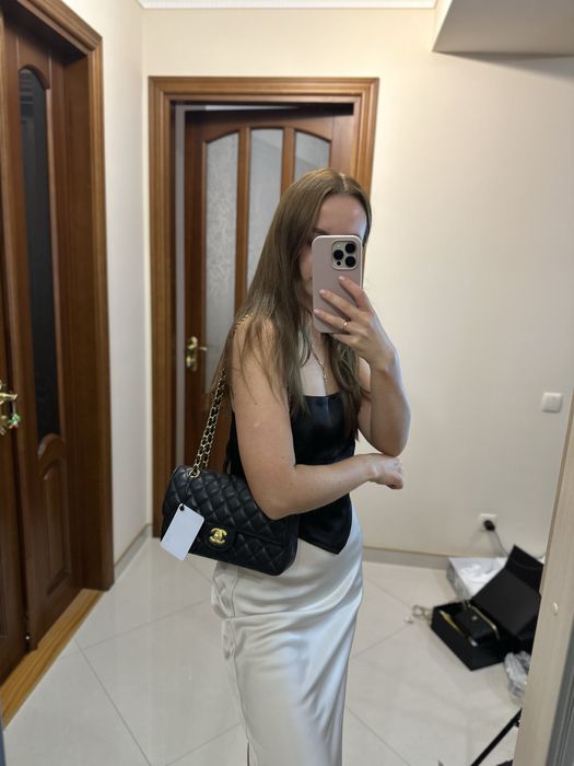 Сумка Chanel чорна 23 см