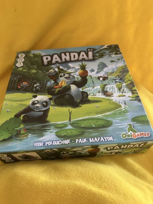 Gra planszoPandai wersja francuska Panda rarytas biały kruk planszówka