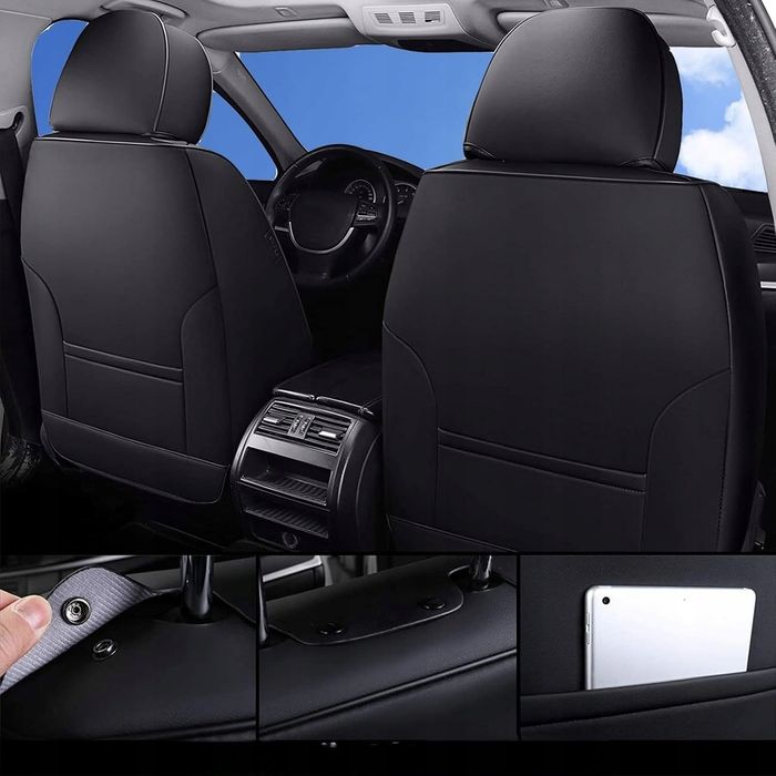 Coverado uniwersalne pokrowce na siedzenia samochodowe, komplet