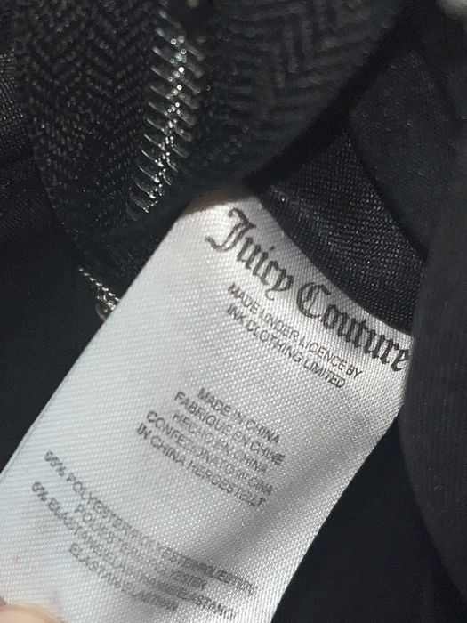 сумка багет Juicy Couture велюр