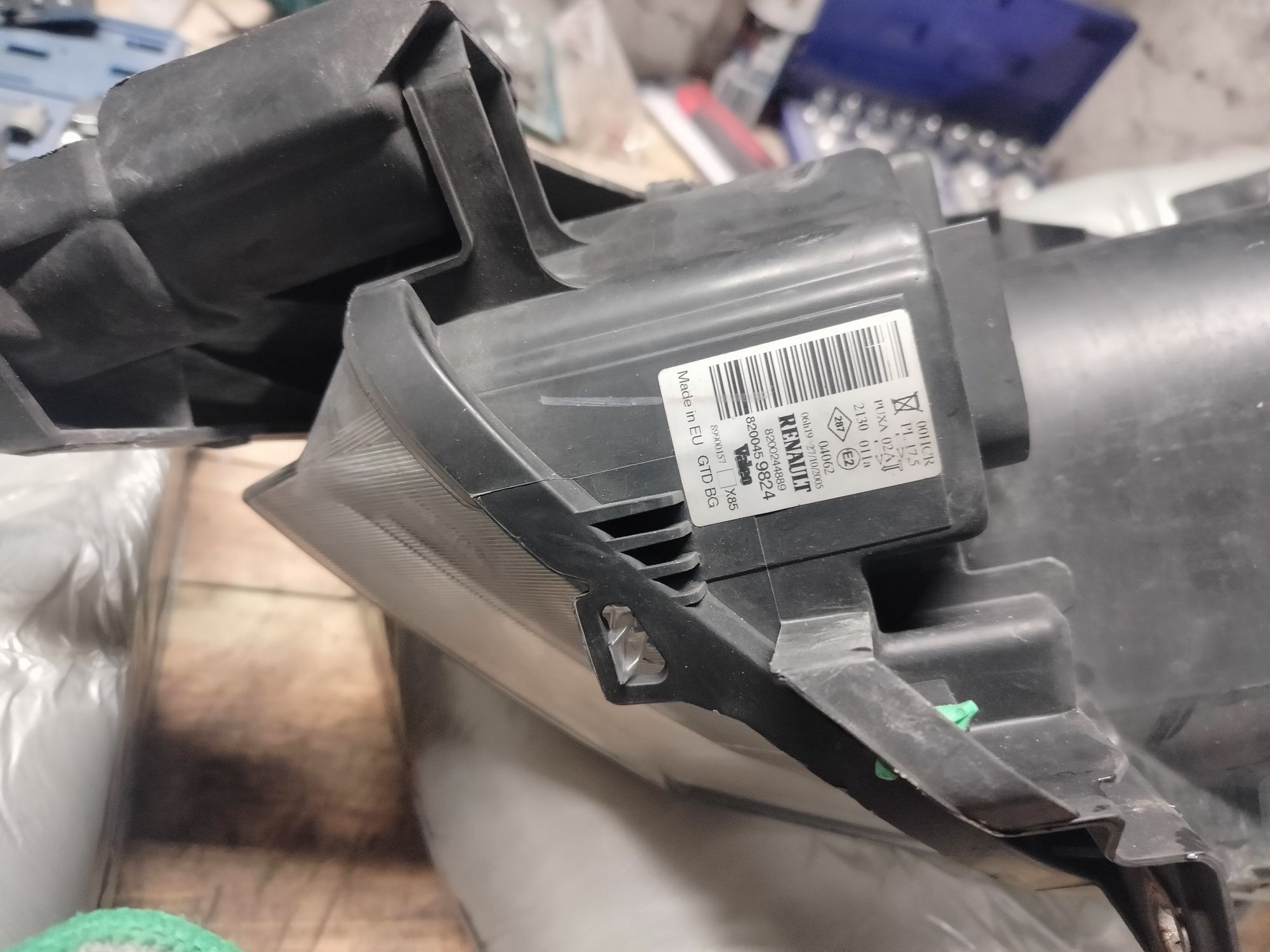 Lampy przednie Clio 3