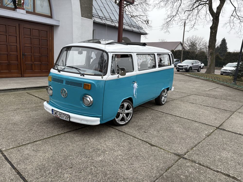 Samochod do ślubu vw t2 1975