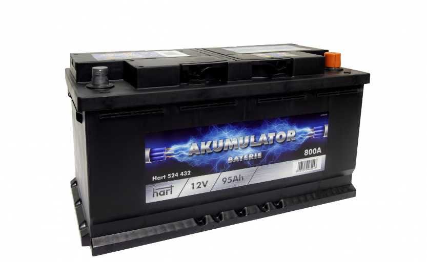 PROMOCJA 3 lata GWAR NOWY SKLEP Aku Varta HART 95AH 353X175X190