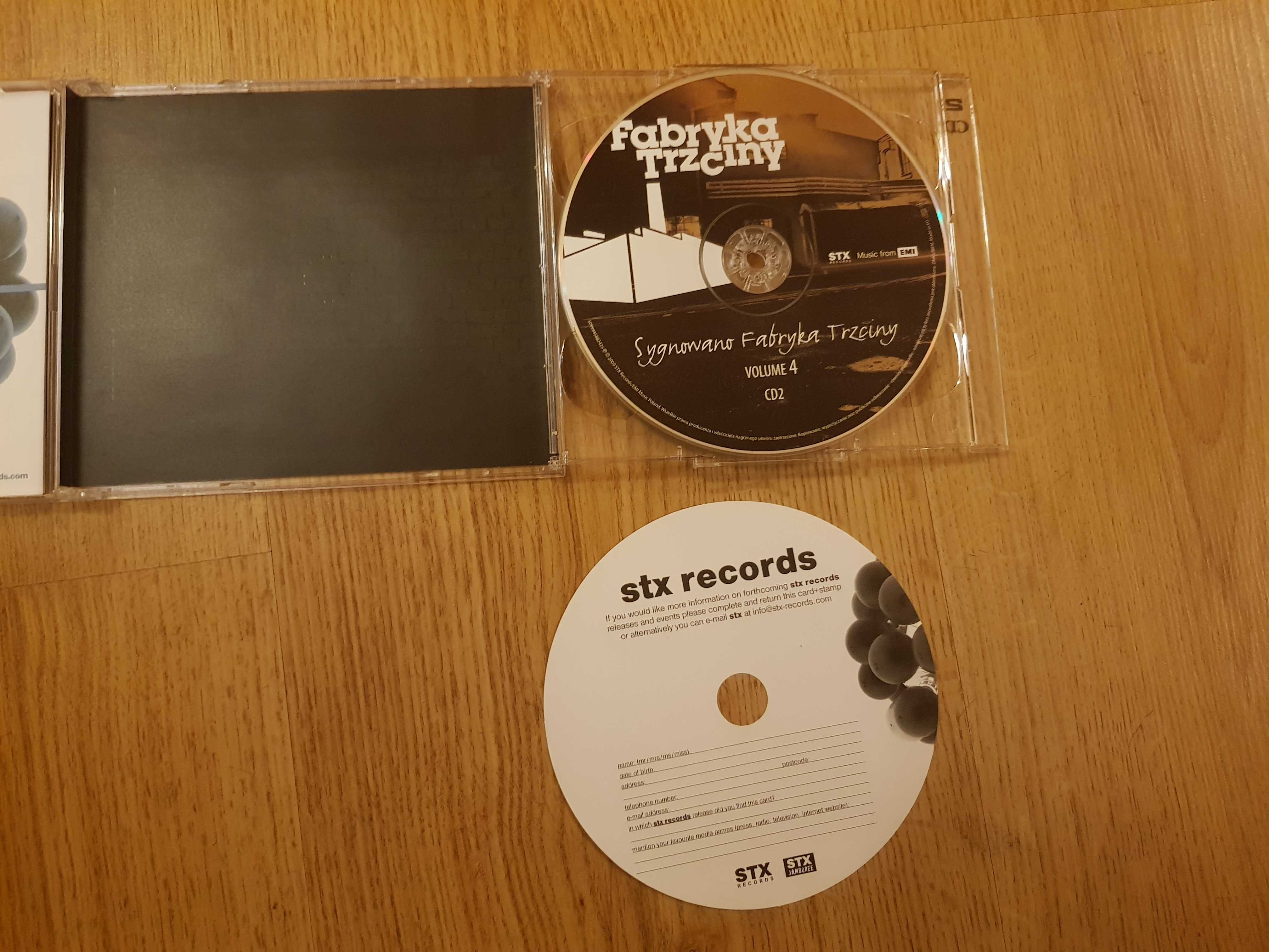 2 x CD Sygnowano Fabryka Trzciny volume 4 STX Records 2009