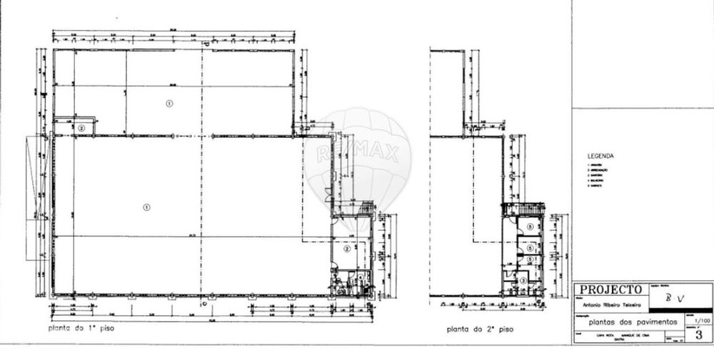 Armazém T0 para venda