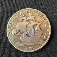 Moedas de Portugal - 2$50 - 1943/44/46/51 - 5$00- 1933