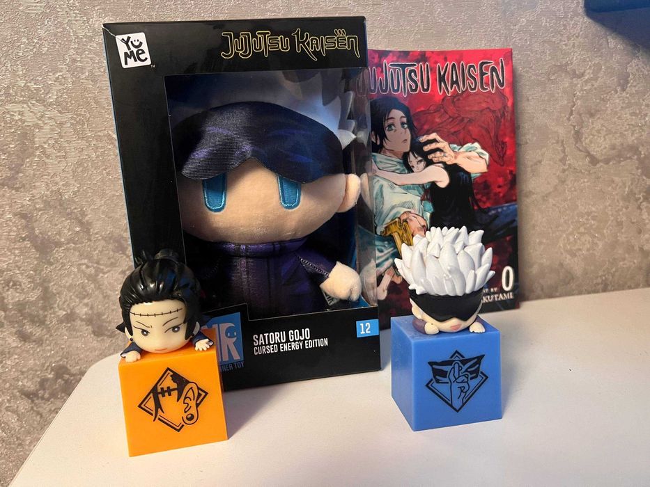 JUJUTSU KAISEN (магічна битва) DZNR Plush  + chibi і манга (подарунок)