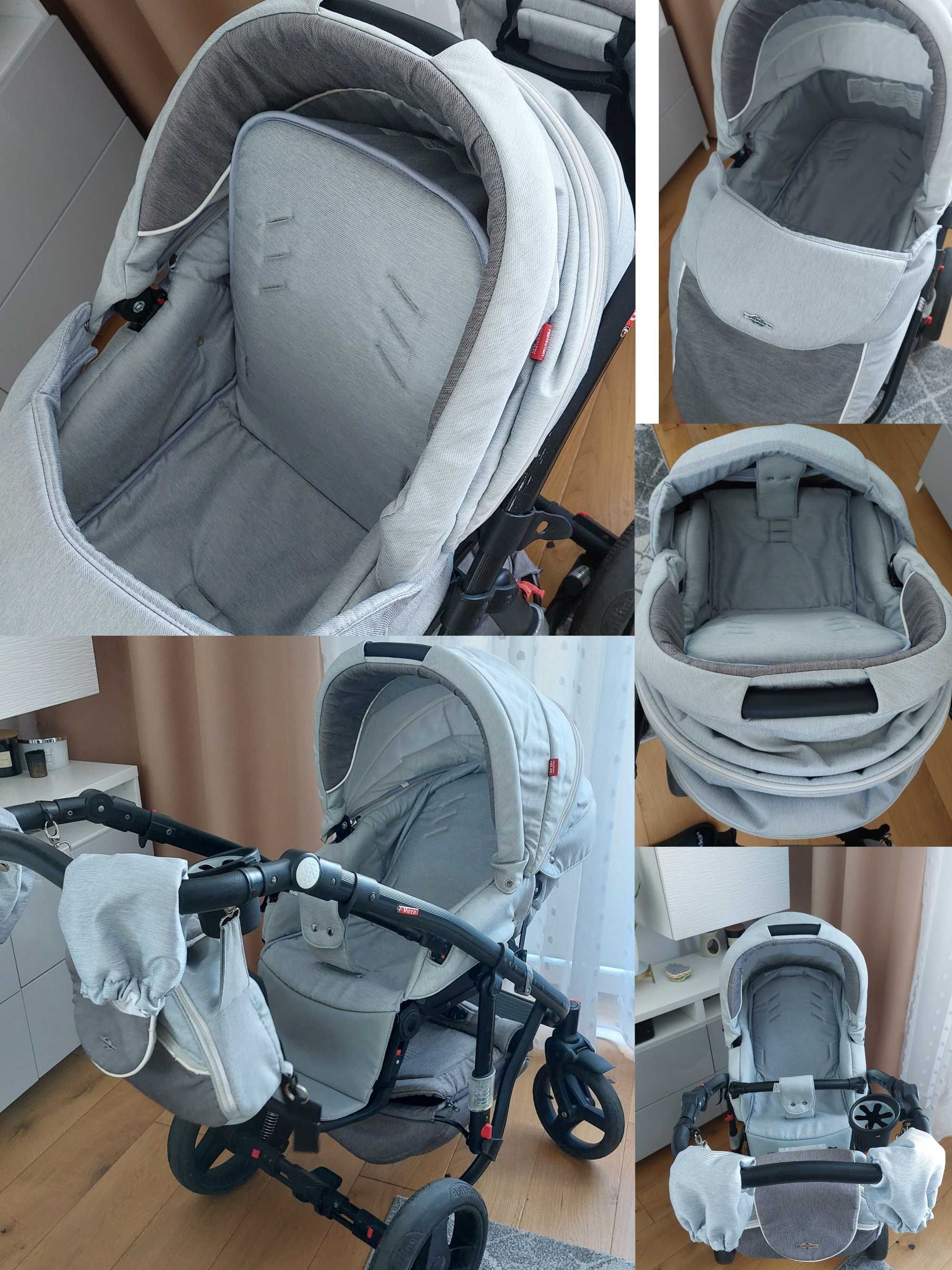 Wózek Adamex Vicco 3 w 1
