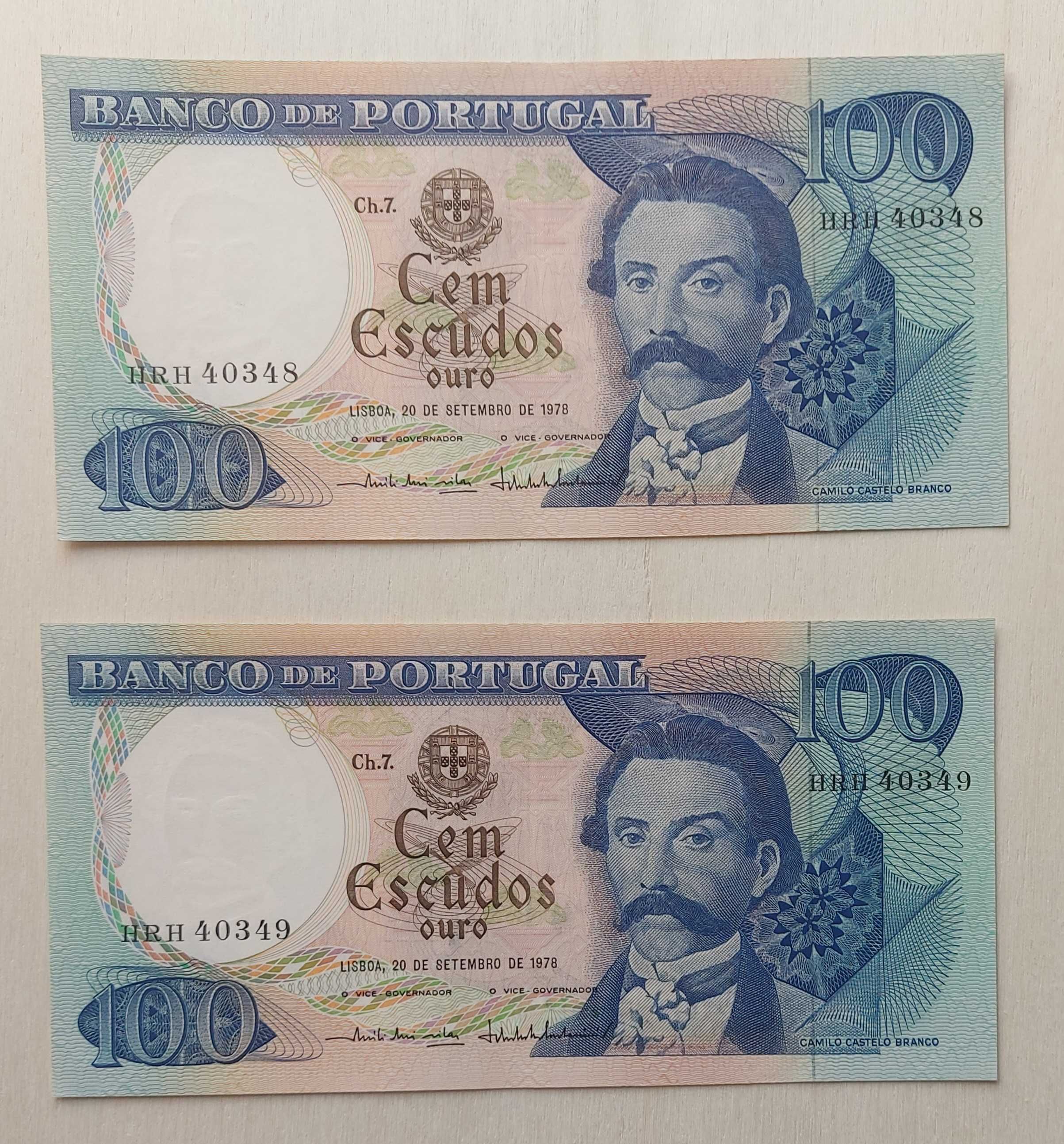 Notas escudos unc