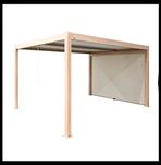 Pergola  3x4M wygląd drewna