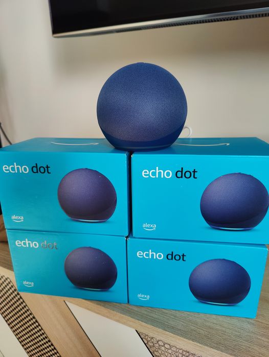 Amazon Alexa Echo Dot (5ª Geração), Embalado e Selado