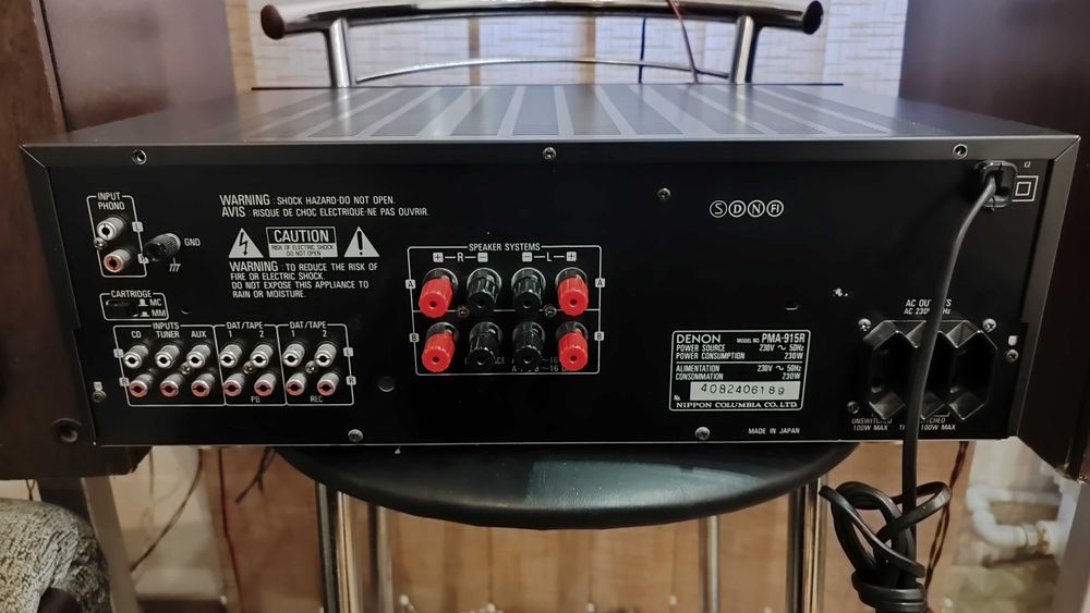 Усилитель Звука DENON PMA-915R. Пульт !