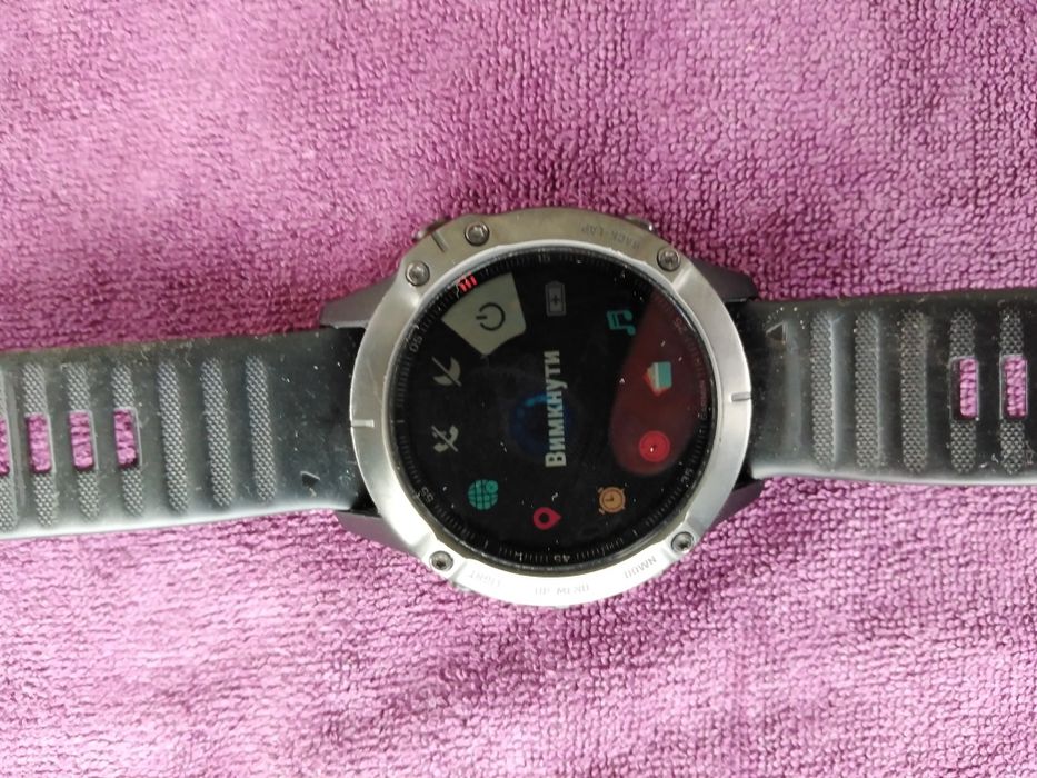 Garmin Fenix 6 sapphire годинник. Читайте опис.