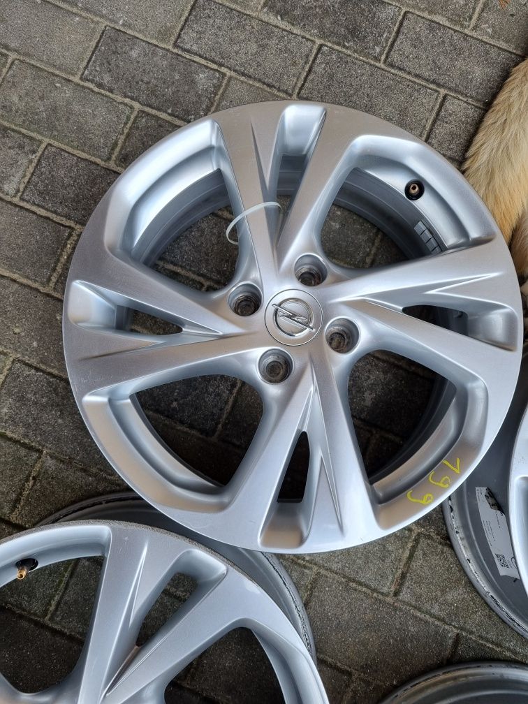 Oryginalne Alufelgi  17"  Opel 4x108 ET 38
