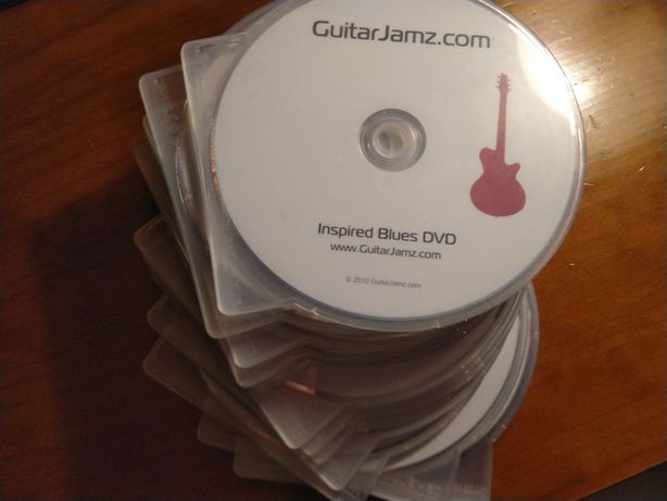 Guitarra Blues -  Curso completo em dvd (guitarjamz.com) - Set 13 dvds