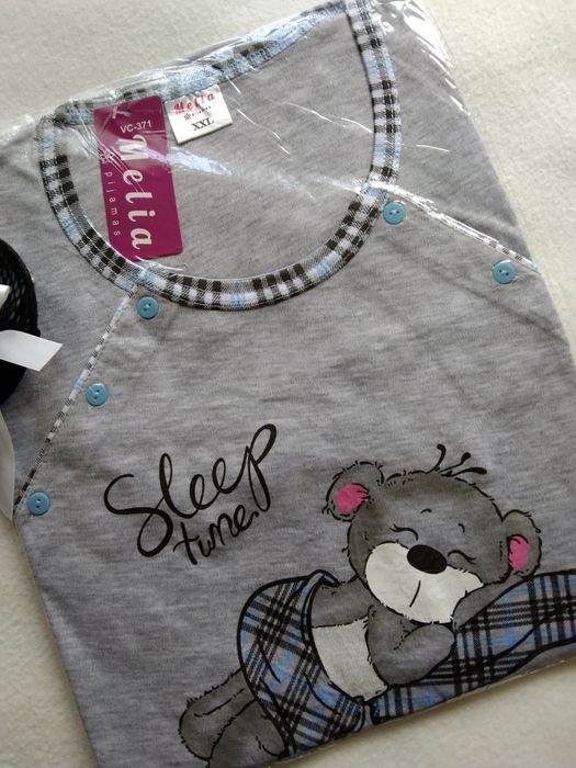 XXL 44 Koszula ciążowa do porodu szpitala karmienia odpinana rozpinana