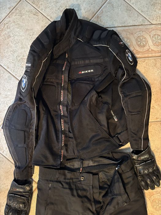 Kurtka Kombinezon motocyklowy letni 4biker scotchlite3m