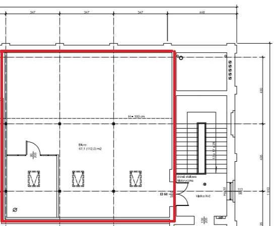 LOKAL na poddaszu 67 m2 (pow.całk. 112m2) - stara fabryka-bezpośrednio