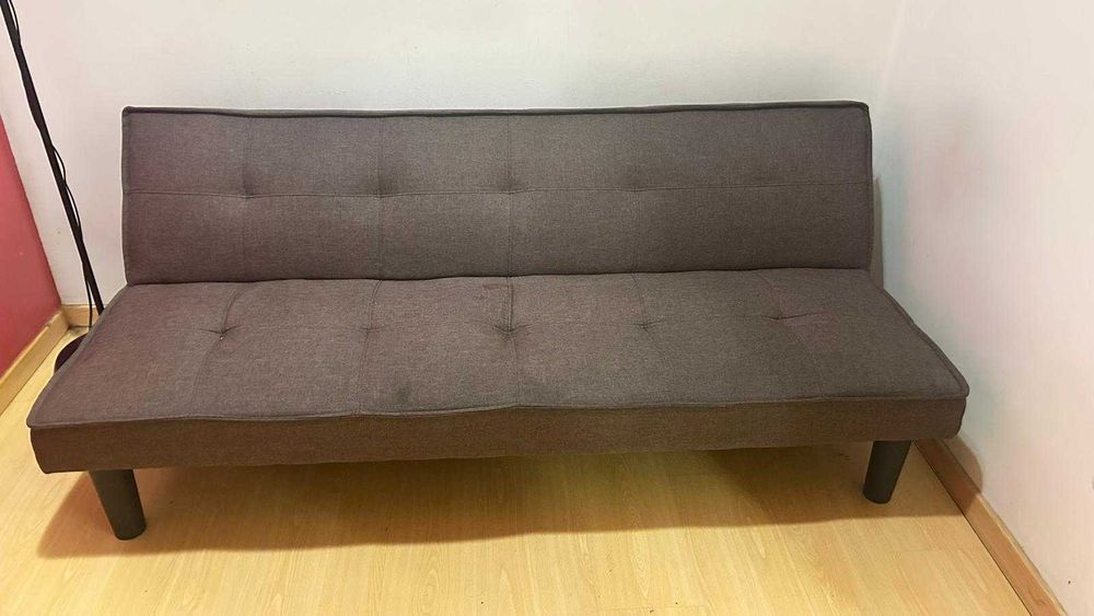 SOFA CAMA EM TECIDO