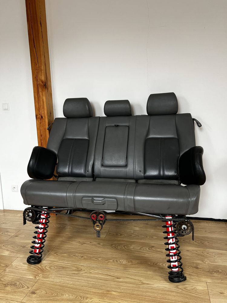 Designerska sofa fotel samochodowy