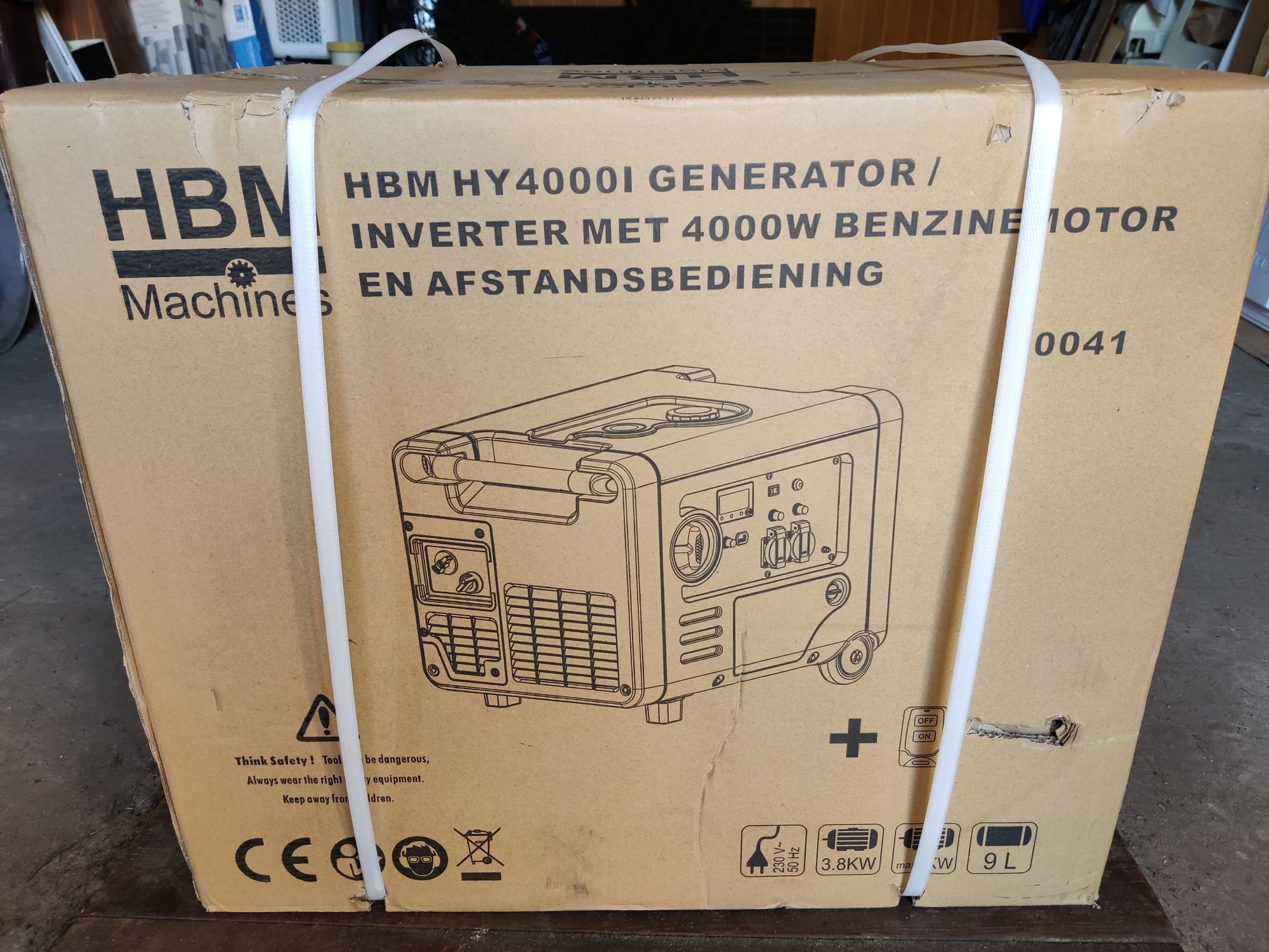 Бензиновий генератор HBM