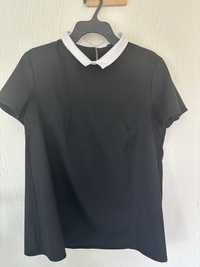 Czarna bluzeczka koszulowa
